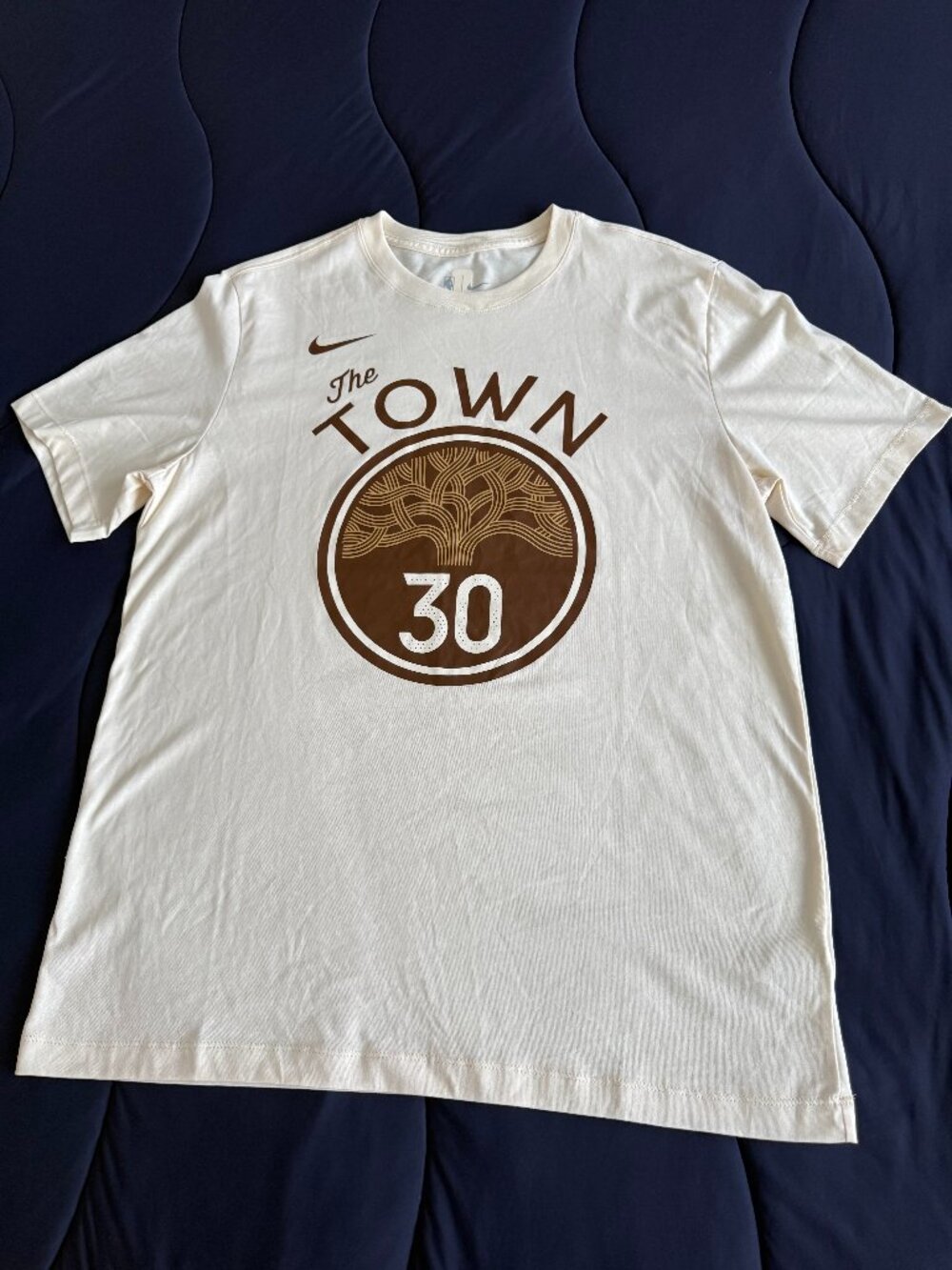 Mens Nike Curry Golden State Warriors 25/26 City Edition T-shirt L